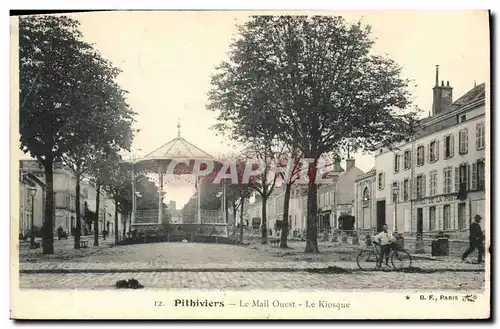 Cartes postales Kiosque Le mail Ouest Pithiviers