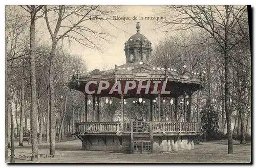 Cartes postales Kiosque de la musique Laval