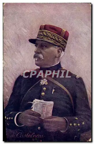 Cartes postales Militaria De Castelnau