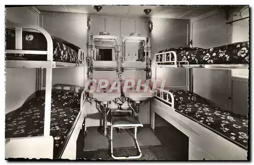 Cartes postales moderne Bateau Paquebot Liberte Cabine exterieureClasse cabine