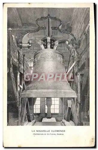 Cartes postales Cloche La nouvelle Clemence Cathedrale de St Pierre Geneve