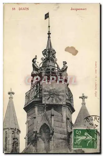 Cartes postales Cloche Dijon Jacquemart