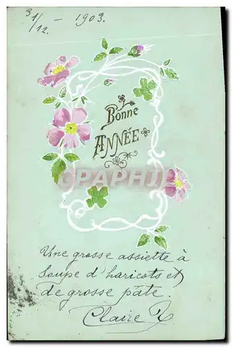 Cartes postales Fantaisie Fleurs