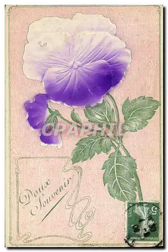 Cartes postales Fantaisie Fleurs