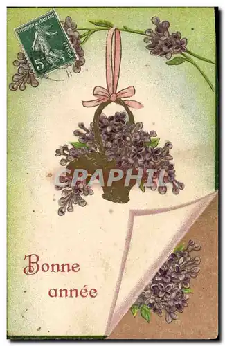 Cartes postales Fantaisie Fleurs