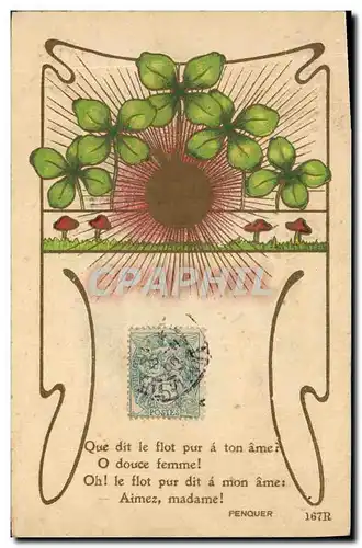 Cartes postales Fantaisie Fleurs