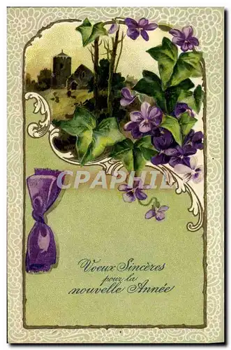 Cartes postales Fantaisie Fleurs