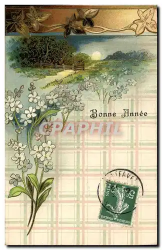 Cartes postales Fantaisie Fleurs