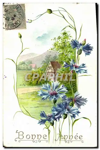 Cartes postales Fantaisie Fleurs