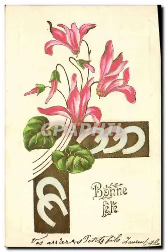 Cartes postales Fantaisie Fleurs