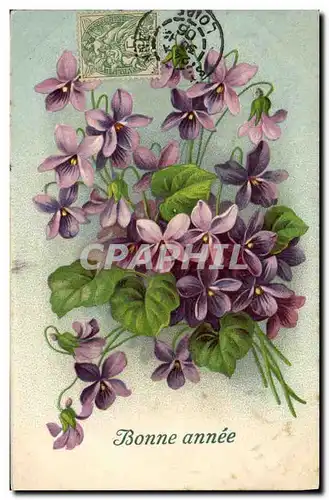 Cartes postales Fantaisie Fleurs