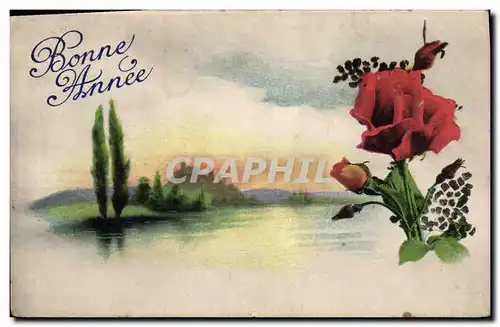 Cartes postales Fantaisie Fleurs