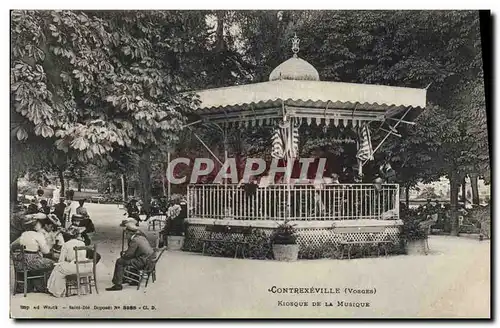 Cartes postales Kiosque de la musique Contrexeville