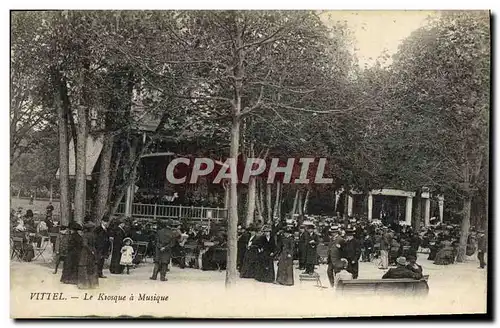 Ansichtskarte AK Kiosque a musique Vittel