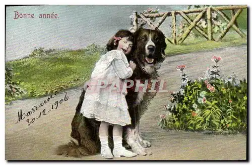 Cartes postales Chiens Chien Enfant