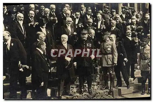 CARTE PHOTO Militaria Ministres et Generaux