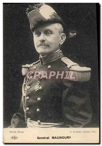 Cartes postales Militaria General Maunoury