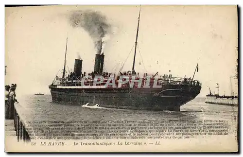 Cartes postales Bateau Compagnie des Messageries Maritimes Laos