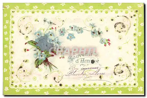 Cartes postales Fantaisie Fleurs