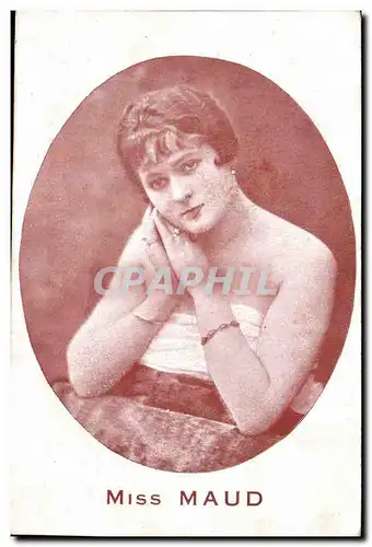 Cartes postales Miss Maud
