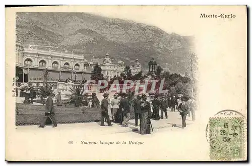 Ansichtskarte AK Nouveau Kiosque de la musique Monte Carlo Monaco