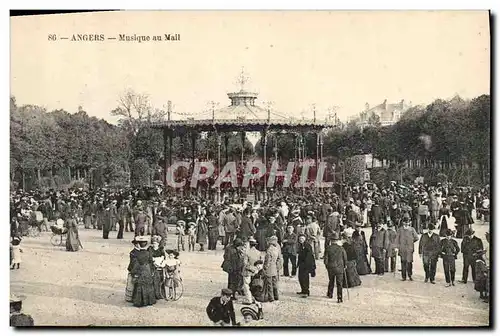 Cartes postales Kiosque Angers Musique du Mail