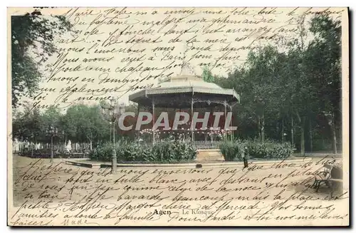 Cartes postales Kiosque Agen