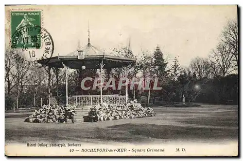 Cartes postales Kiosque Rochefort sur Mer Square Grimaud