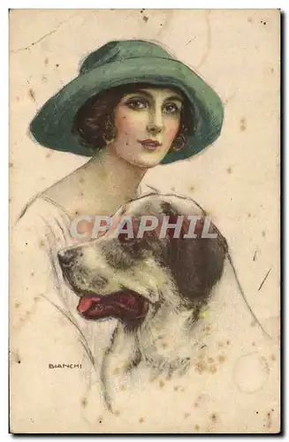 Cartes postales Chiens Chien Femme