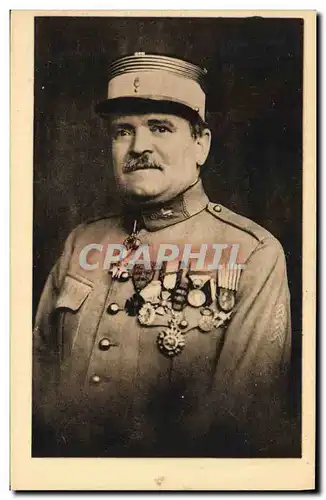 Ansichtskarte AK Militaria Colonel Raynal defenseur du Fort de Vaux