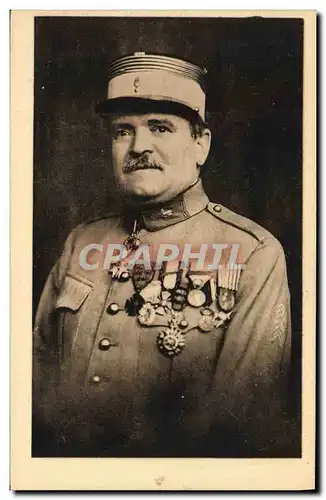 Cartes postales Militaria Colonel Raynal defenseur du Fort de Vaux