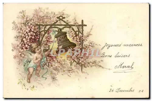 Cartes postales Cloche Ange
