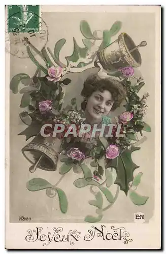 Cartes postales Cloche Femme