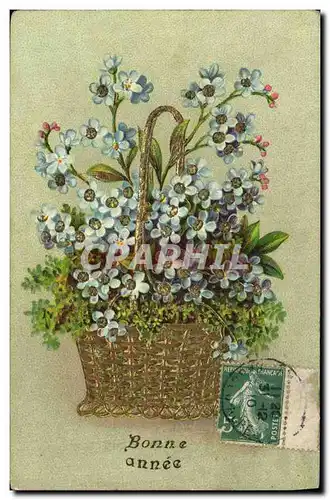 Cartes postales Fantaisie Fleurs