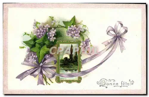 Cartes postales Fantaisie Fleurs