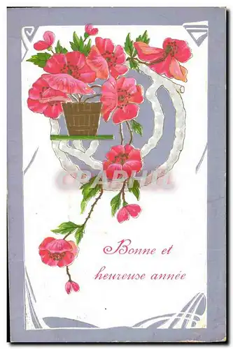 Cartes postales Fantaisie Fleurs