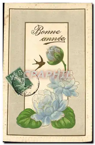 Cartes postales Fantaisie Fleurs