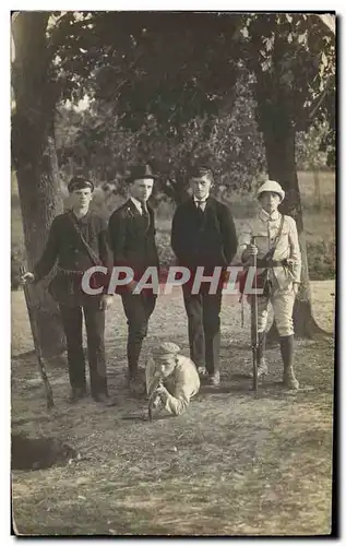 CARTE PHOTO Chasse Rouresy