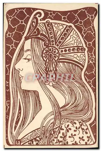 Cartes postales Fantaisie Illustrateur Femme