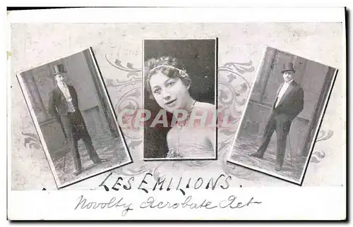 Cartes postales Les Emilions Acrobates