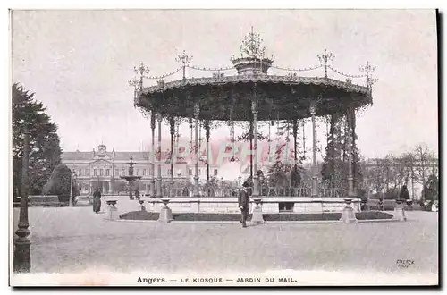 Ansichtskarte AK Kiosque Jardin du Mail Angers