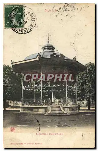 Cartes postales Le Kiosque Place d&#39armes Belfort