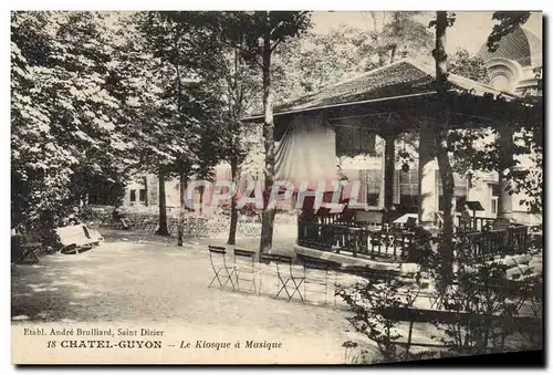 Cartes postales Kiosque a musique Chatelguyon