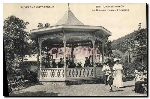 Ansichtskarte AK Le nouveau Kiosque a musique Chatelguyon