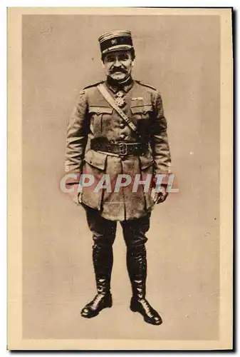 Cartes postales Militaria Le Lieutenant colonel Raynal Defenseur du Fort de Vaux