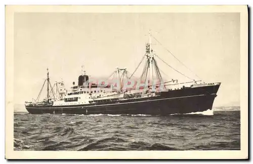 Ansichtskarte AK Bateau Compagnie des Messageries Maritimes Le navire de charge Meinam