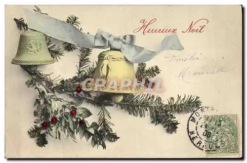 Cartes postales Cloche Noel