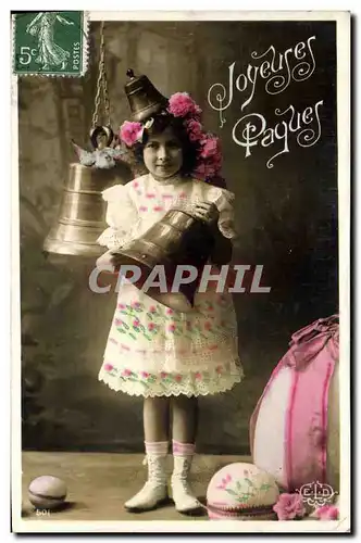 Cartes postales Cloche Enfant