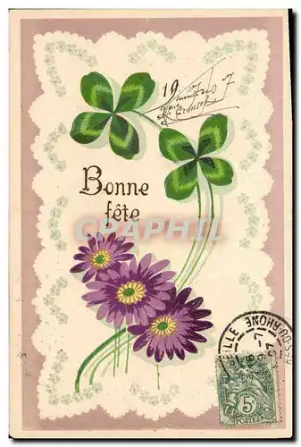 Cartes postales Fantaisie Fleurs