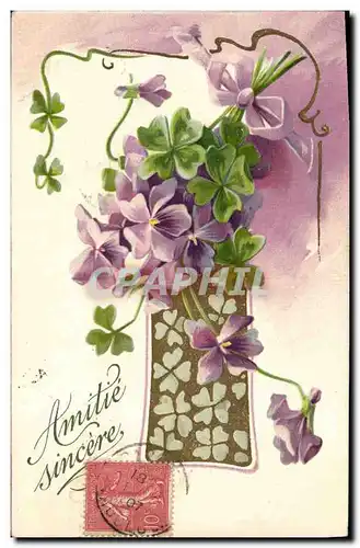 Cartes postales Fantaisie Fleurs